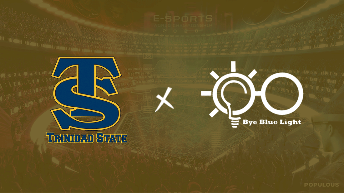 Trinidad State College eSports Partners with Bye Blue Light for Athlete Well-being