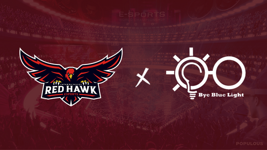 Catawba Valley Red Hawk Esports Teams Up with Bye Blue Light to Elevate Players' Wellness and Performance