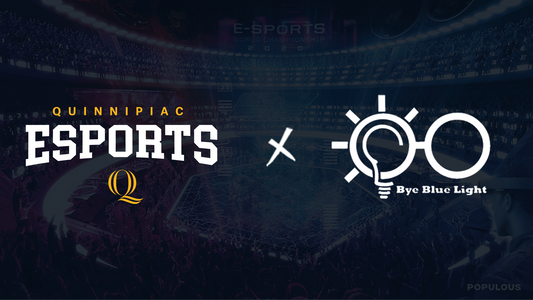 Quinnipiac Esports Teams Up with Bye Blue Light to Prioritize Players' Wellness