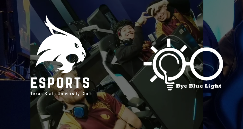 Bye Blue Light Forms Exciting Partnership with Texas State Esports, Prioritizing Player Health and Performance