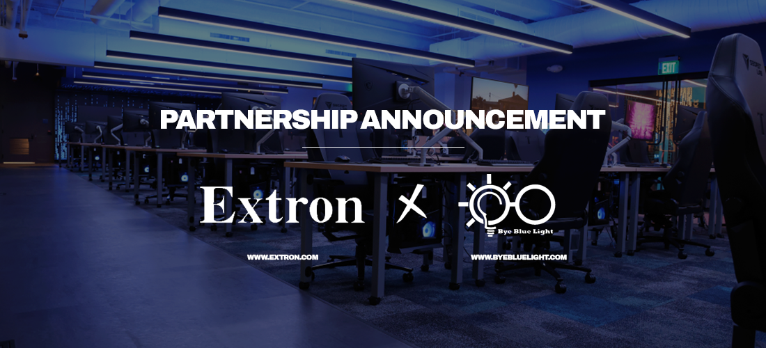 Bye Blue Light Announces Strategic Partnership with Extron to Elevate Esports Technology and Innovation
