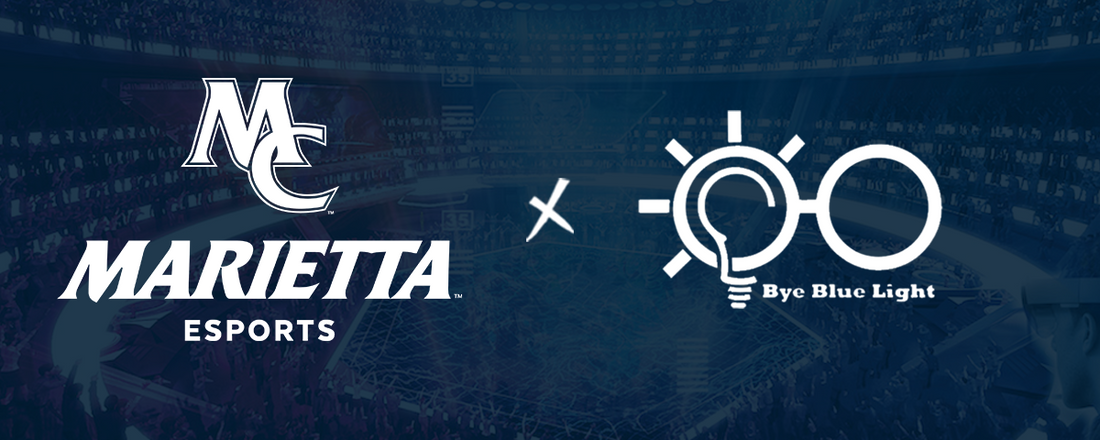 Marietta College Partners with Bye Blue Light: A New Era of Esports Health and PerformancE